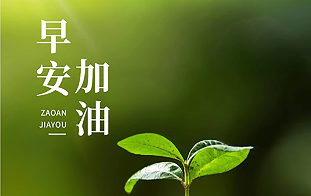 早安，周二