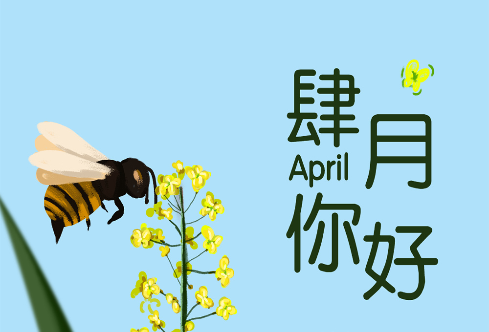四月，你好